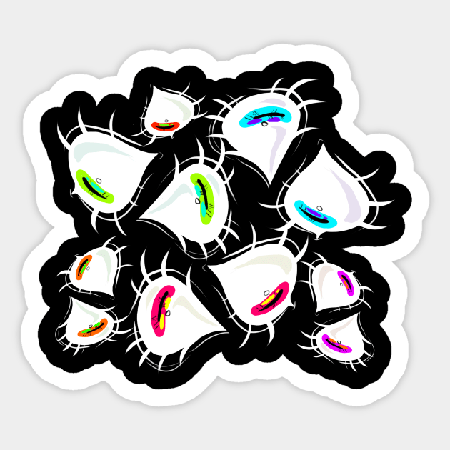 Eyes Sticker by mo0gs